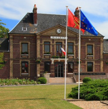 Tourville-la-Rivière (76410), Seine-Maritime — la boucherie Le Bœuf Tricolore de Tourville-la-Rivière